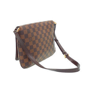 Louis Vuitton Musette Brown Bag Damier Short Ebene Shoulder Tango